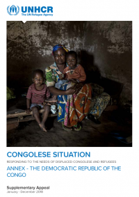 UNHCR: Congolese Situation - Responding to the needs of displaced Congolese and refugees Annex - The Democratic Republic of Congo - Supplementary Appeal, January - December 2018 - Cover preview