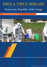 WHO: Democratic Republic of Congo: Ebola Virus Disease - External Situation Report 11 - Cover preview