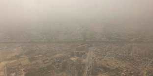 Nuage de pollution sur New Dehli, le 16 juin.