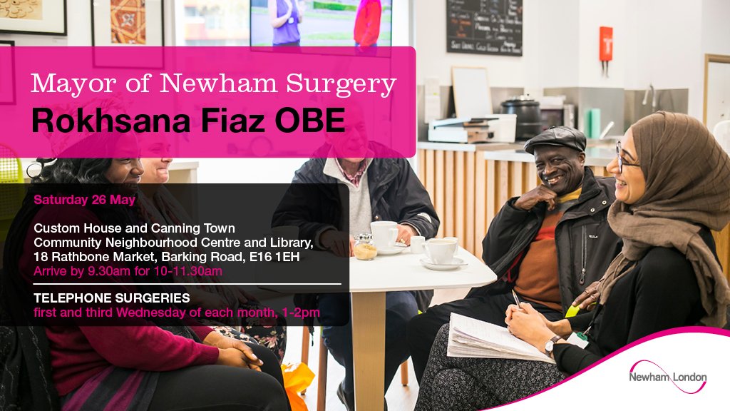 Mayor of Newham Surgery information