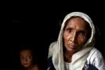 Some 6,000 Rohingya refugees from Myanmar live in the makeshift Teknaf camp, in Cox's Bazar.