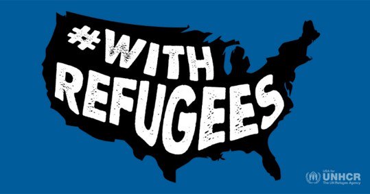 #WithRefugees