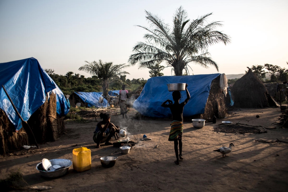 Democratic Republic of the Congo. Exiled across the river, Central African refugees long for home