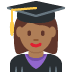 👩🏾‍🎓