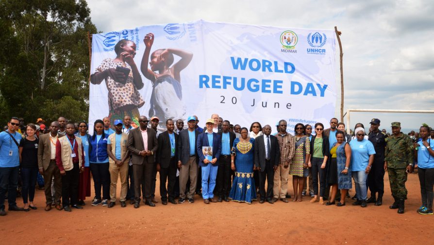 Standing with refugees to celebrate the World Refugee Day