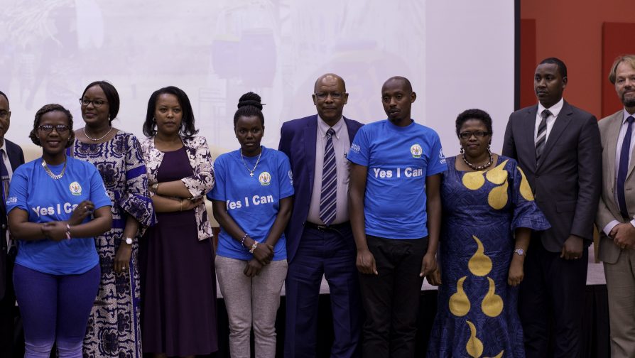 MIDIMAR, MIGEPROF, UNHCR and UNWOMEN Launch Inter-Agency Gender Action Plan for Refugees in Rwanda at Kigali Convention Center  “Yes, I can!”