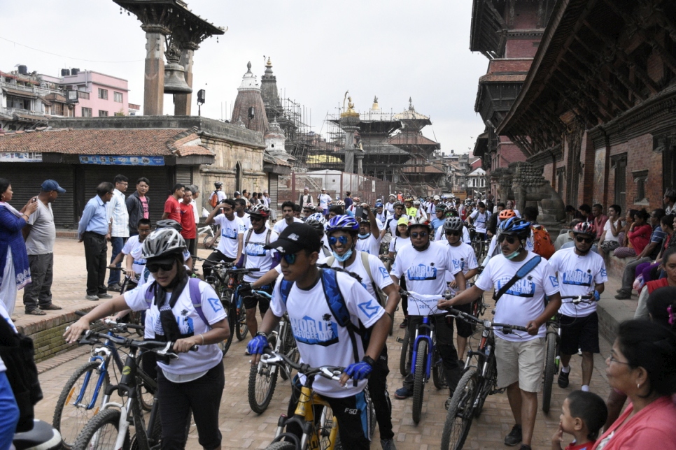 Nepal. 2017 Ride for Refugees