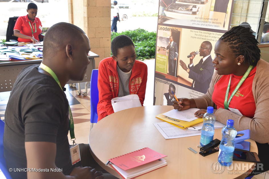 Kenya. Refugees join the Prestigious M-PESA Foundation Academy in Thika Town