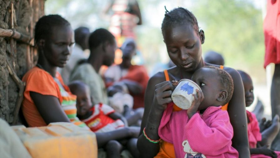 More than one million children have fled escalating violence in South Sudan