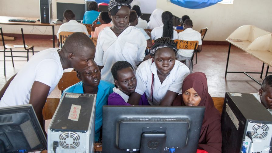 Refugee girls in Kakuma camp attend ICT Bootcamp