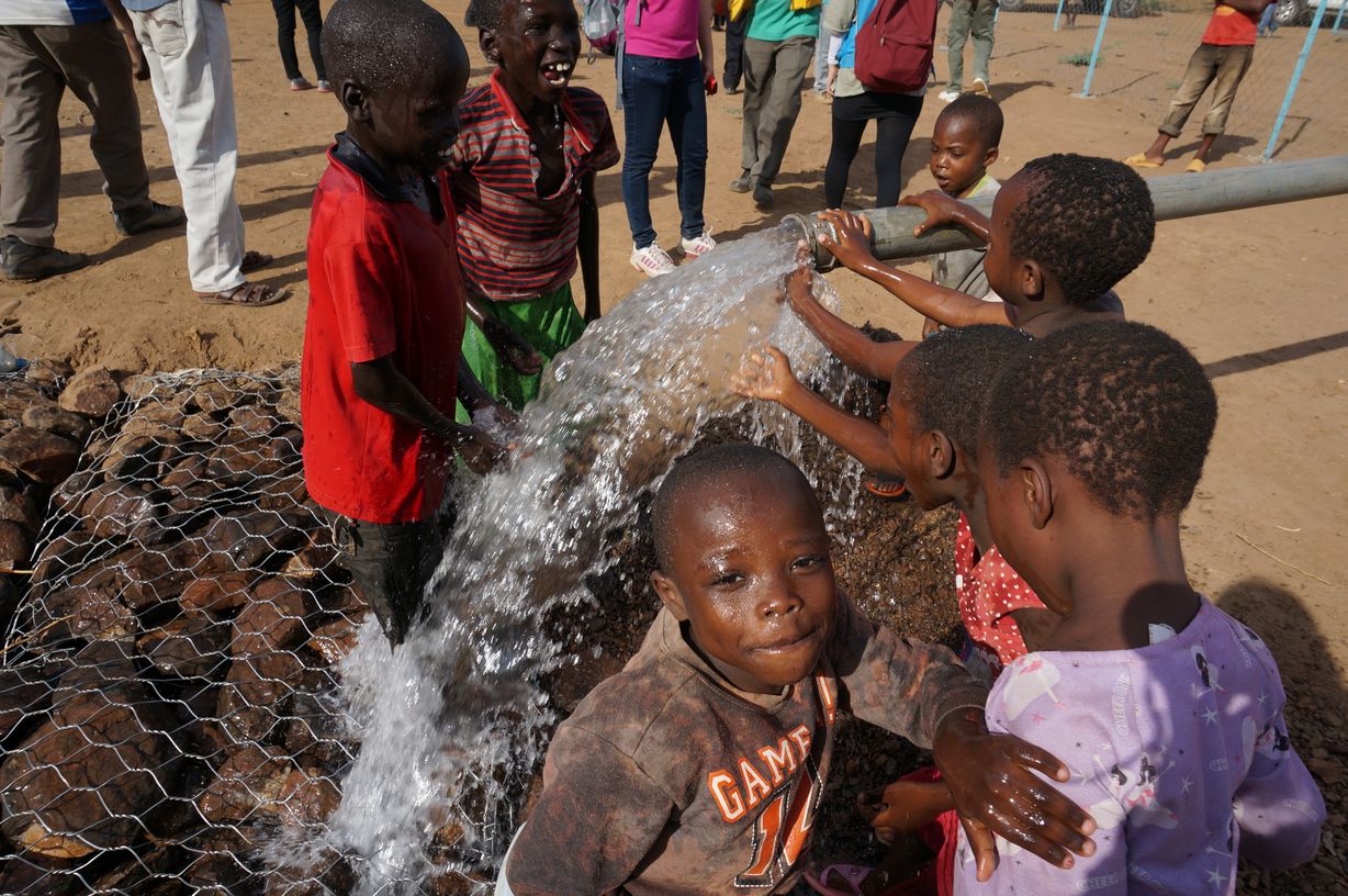 Commissioning of Boreholes in Kakuma 1