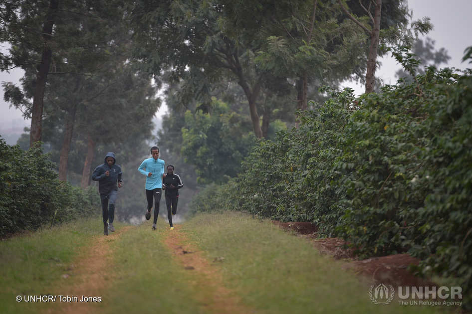 Kenya. Refugee Athletic Team Training.