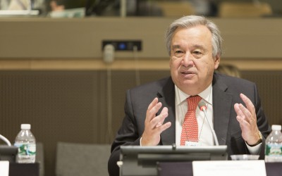 UNHCR High Commissioner António Guterres urges a united response to end statelessness