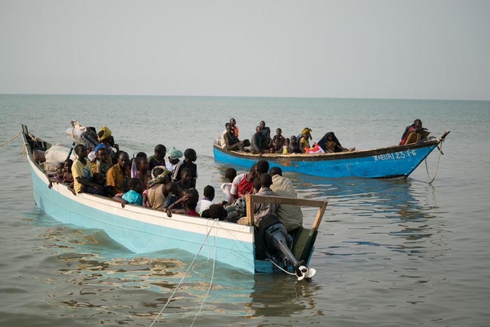 The boats often carry more than 250 people and take up to 10 hours to cross. 
