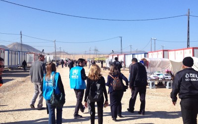 In Nizip Syrian Refugee Camp