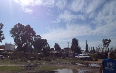 Saida_Unhealthy surrounding next to a refugee community