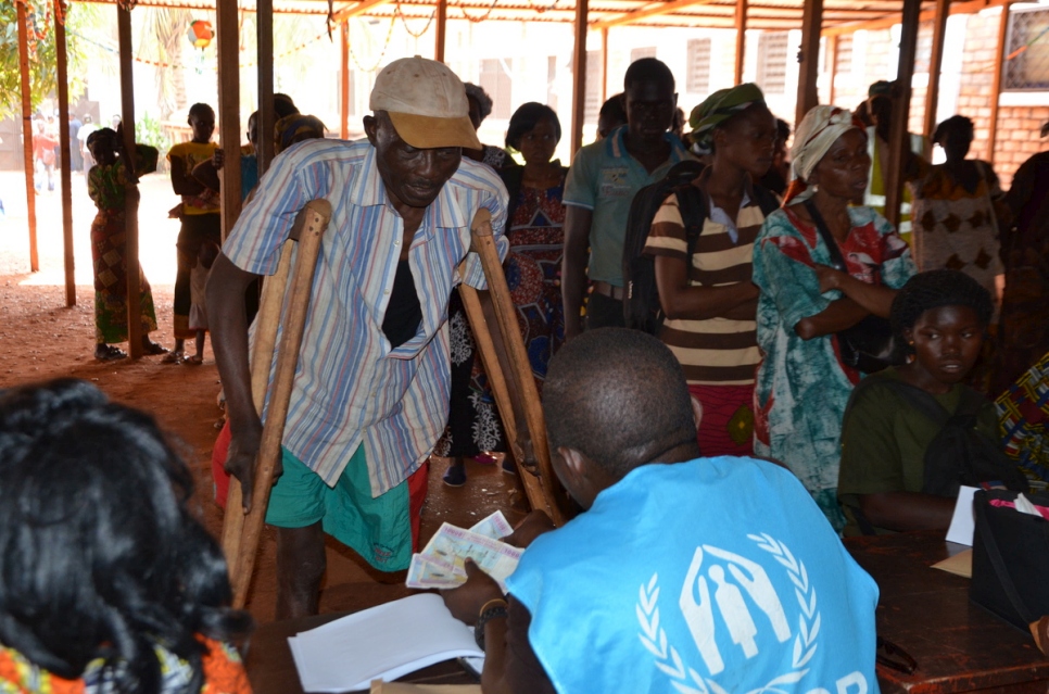 Central Africa Republic. As tensions ease, some displaced return to Bangui