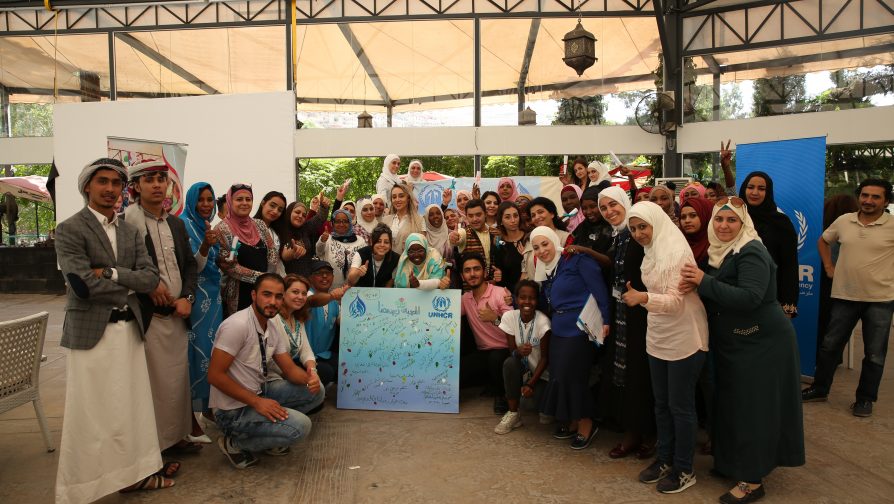 An open day increases engagement between refugees and Syrian displaced people