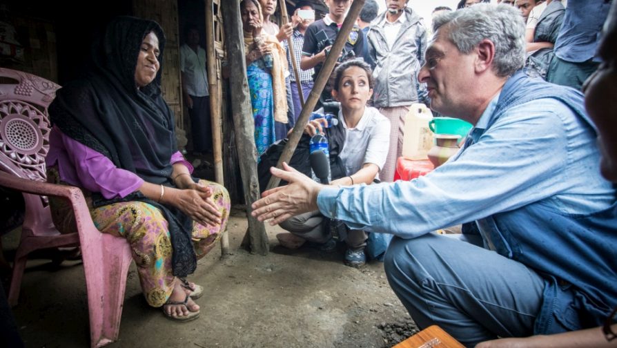 Komisioner Tinggi UNHCR mendorong persatuan di Rakhine, Myanmar
