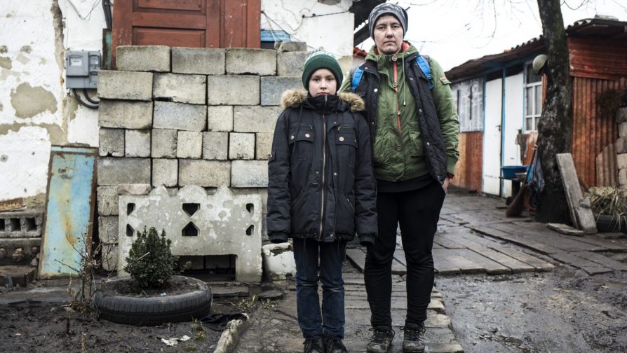 Life is a daily battle for families in Ukraine conflict zone