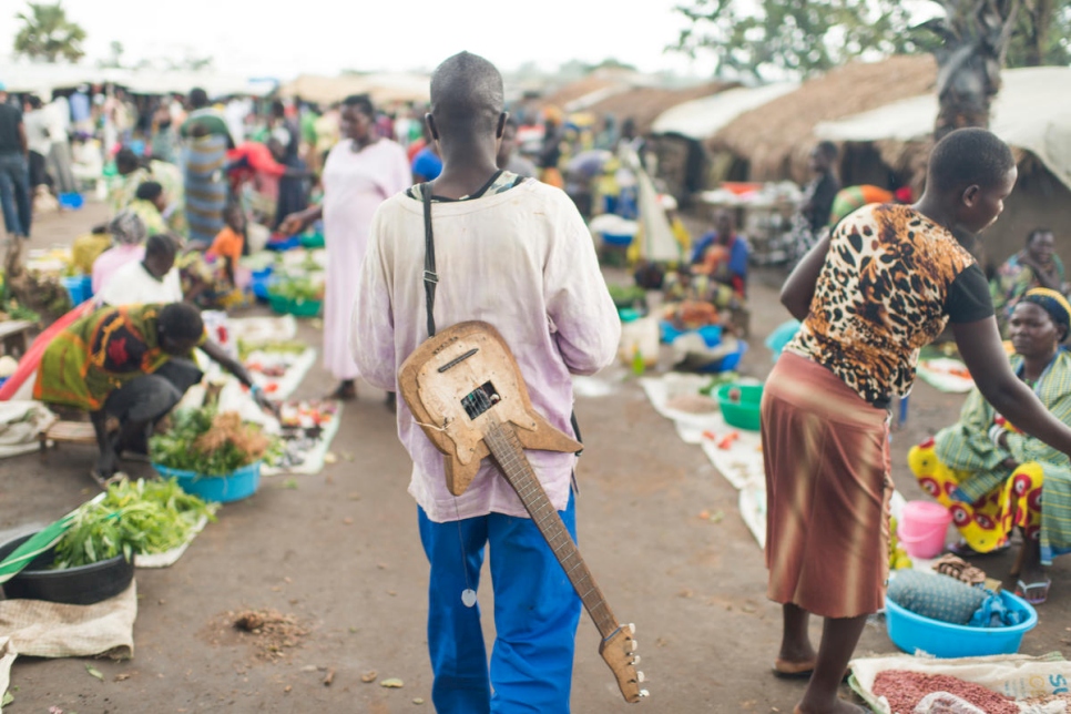 Democratic Republic of the Congo. South Sudanese refugees help themselves to survive