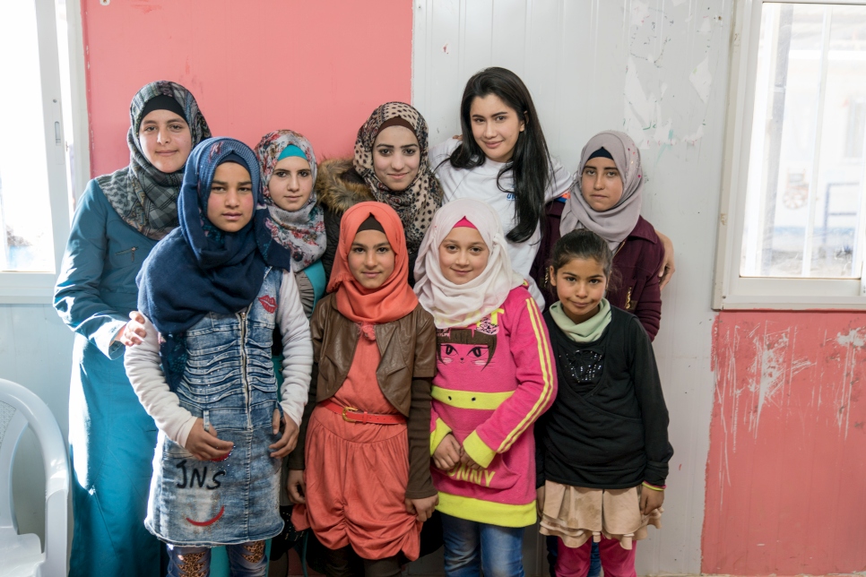 "We want to pass on the lessons we've learnt to others, so that we can all help each other improve the community." - a girl told Praya from These Inspiring Girls Enjoy Reading (TIGER), a group supported by UNHCR.  