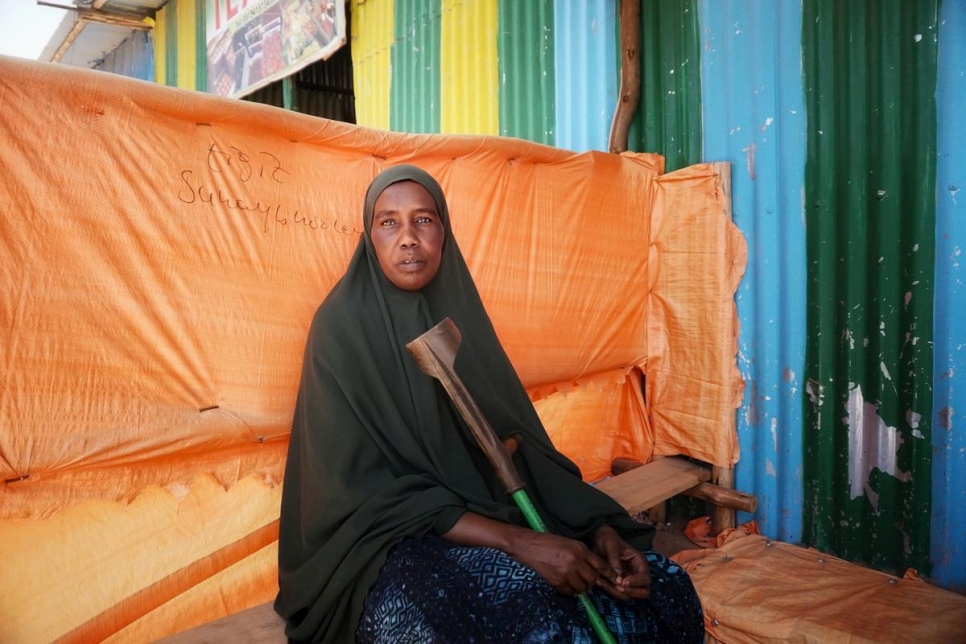 Fadumo Mohamed Ali is happy about the cash assistance she has received. The pilot project in Jijiga has enhanced hers and over 7,000 other refugees' lives.