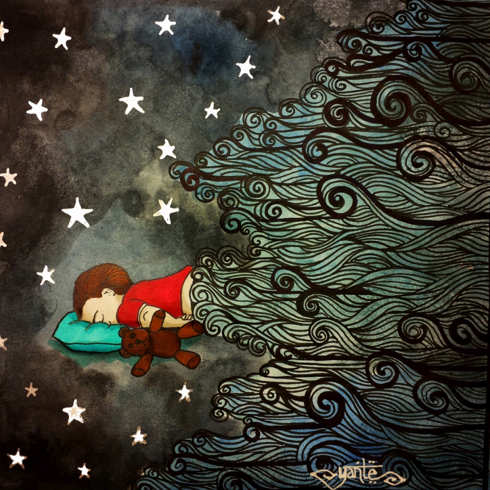 Malaysia. illustration of Alan Kurdi