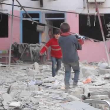 Siria: Niños bajo ataque en el enclave de Damasco