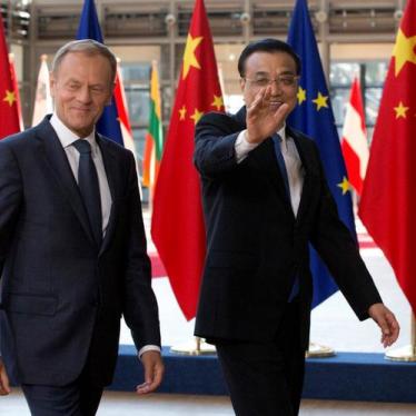 中国：欧盟应在峰会&#039;尽全力支持&#039;人权