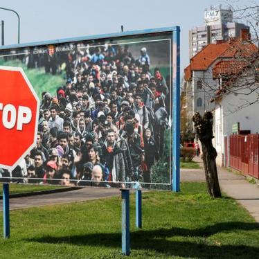 Hungary: Bill Makes Aiding Migrants a Crime
