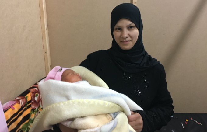 A displaced mother’s safe delivery embodies hope for Syria’s future