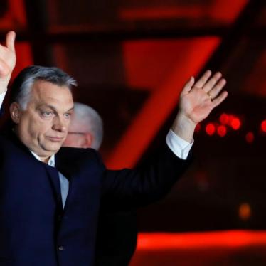 Letter to Hungarian Prime Minister Viktor Orban Regarding Human Rights Priorities for the New Government 