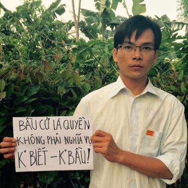 Vietnam : Abandonner les poursuites contre l&#039;activiste Nguyen Viet Dung