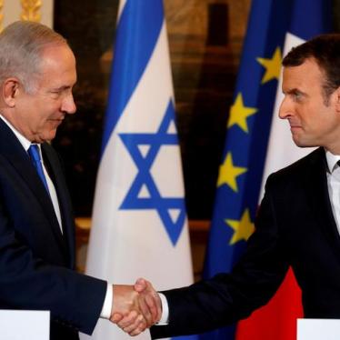 Violations des droits humains par Israël : la France doit montrer la voie. 