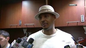 '@[308496539234273:274:Carmelo Anthony] on the #Knicks missed opportunities in the defeat to the Bucks. #NYKvsMIL

WATCH http://on.knicks.com/1NyA0Wt'