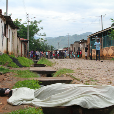 Not the Time to Look Away on Burundi 