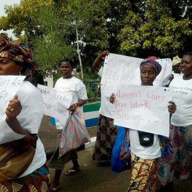 Sierra Leone: Sign Bill Allowing Safe Abortions