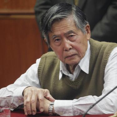 Peru: Don’t Give Fujimori Special Treatment
