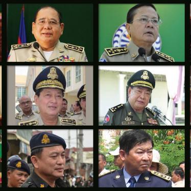 Cambodia: Hun Sen’s Abusive Generals