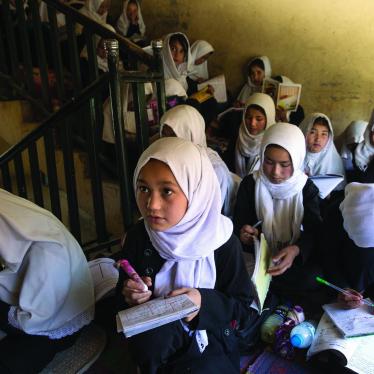 Afghanistan: World Bank Should Aid Girls’ Education 