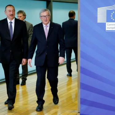 EU: Press Azerbaijan on Rights at Summit