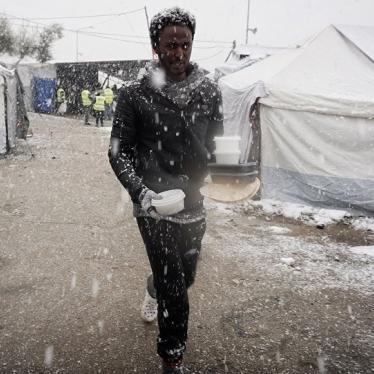 Greece: Move Asylum Seekers to Safety Before Winter Hits