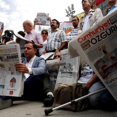 Turkey: Journalists Convicted for Doing Their Jobs 