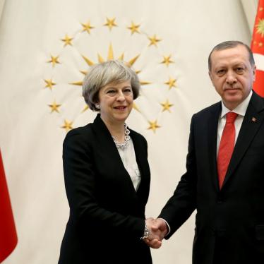 Britain Should use Erdogan Visit to Speak out on Human Rights 