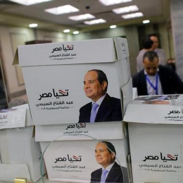 Egypt: Planned Presidential Vote Neither Free Nor Fair 