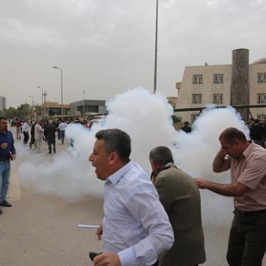 Kurdistan Region of Iraq: Protesters Beaten, Journalists Detained