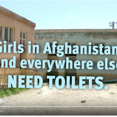 Girls in Afghanistan—and Everywhere Else—Need Toilets