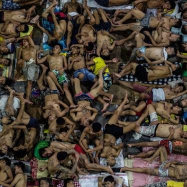 Dispatches: Philippines’ ‘War on Drugs’ Worsens Jail Miseries