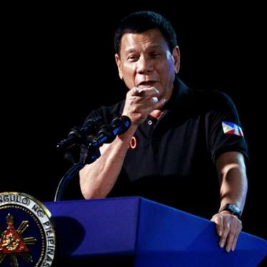 Philippines: Duterte Should Disavow Threat to Lawyers
